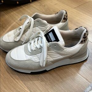 Dolce Vita GREAT Women's White and Cream Sneakers